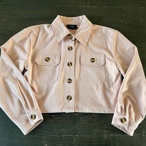 Women's Light Pink Utility Jacket